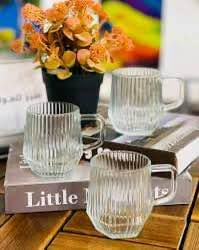 Набір скляних чашок Interos 6 шт. 250 мл (1004 SW) - фото 2 Набір скляних чашок Interos 6 шт. 250 мл (1004 SW) - фото 2