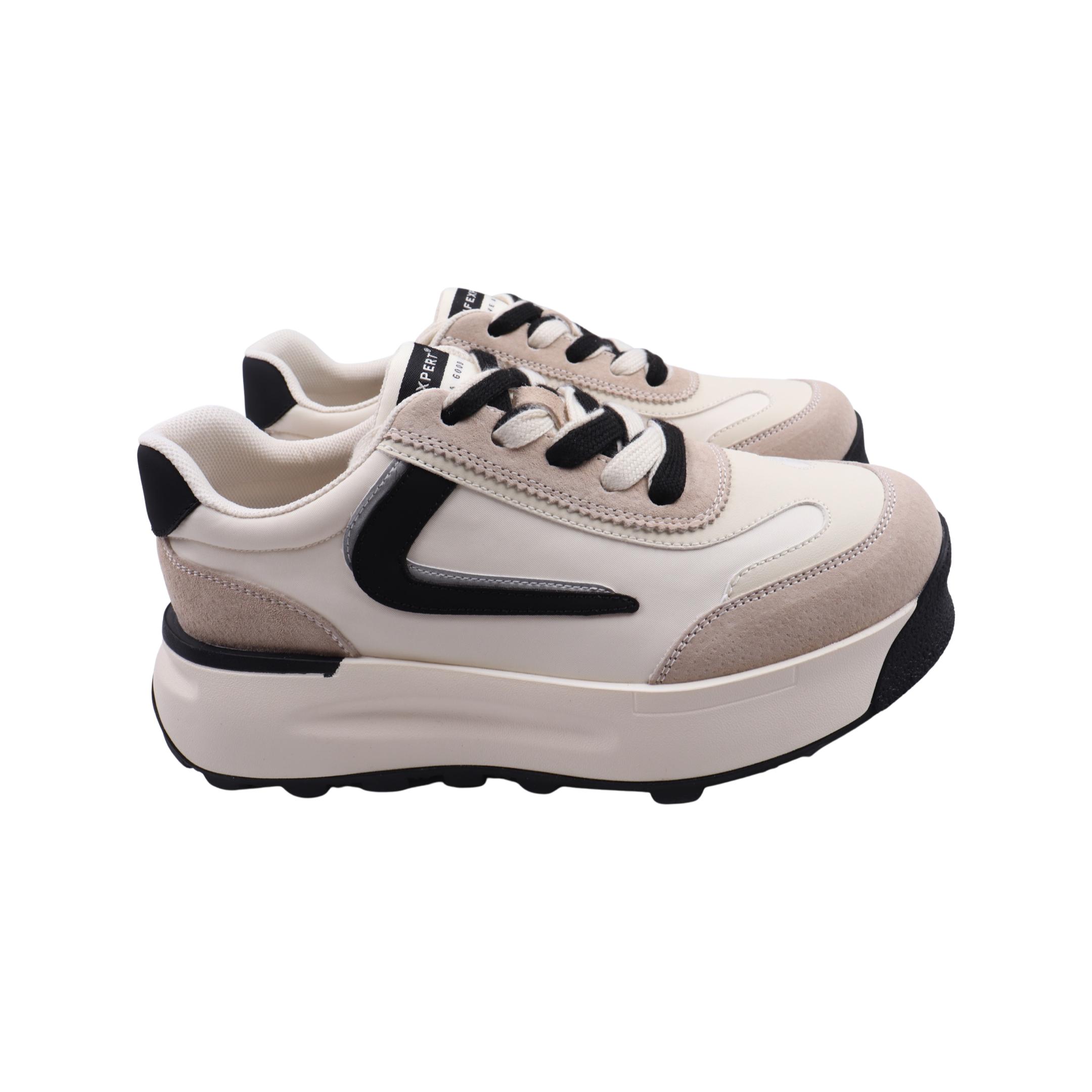 Кроссовки женские Li Fexpert из текстиля р. 37 Капучино (1252-23DK)