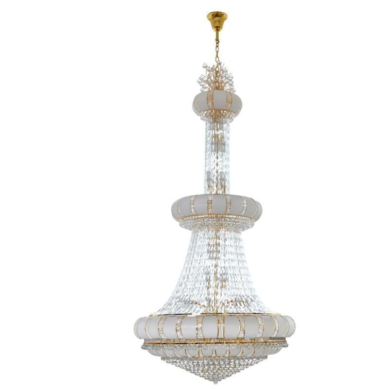 Люстра подвесная большая для холла Brille BCL-192S/79 E14