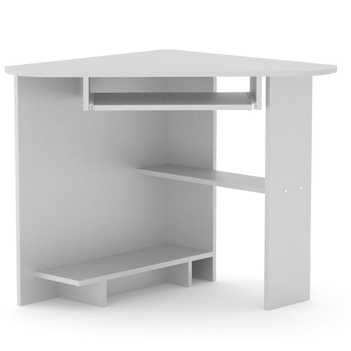 Стол компьютерный Компанит СУ-15 альба Белый (12088) Стол компьютерный Компанит СУ-15 альба Белый (12088)