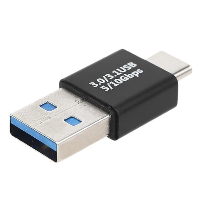 Переходник-адаптер USB Type-С 3.1-USB M/M 10Gbps eXpert Type-4 Black