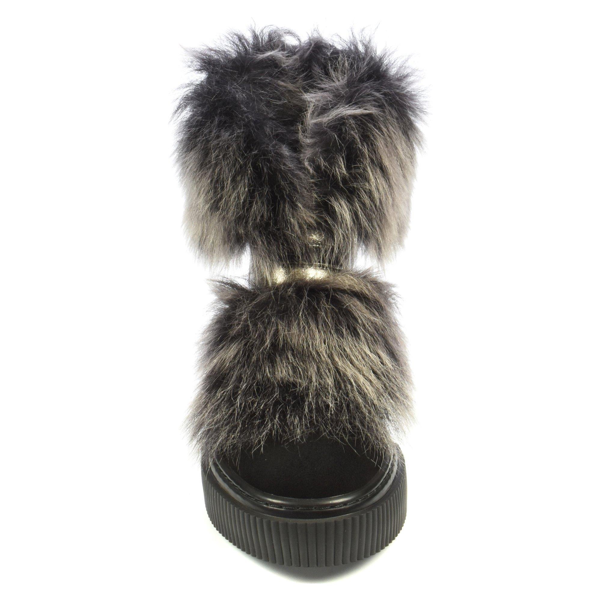 Ботинки зимние женские Lottini р. 37 Черный/Серебро (011332-37) - фото 9 Ботинки зимние женские Lottini р. 37 Черный/Серебро (011332-37) - фото 9