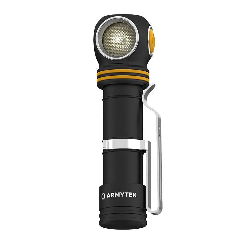 Налобний ліхтар Armytek Elf C2 v2 USB 18650 3200 mAh (WARM)