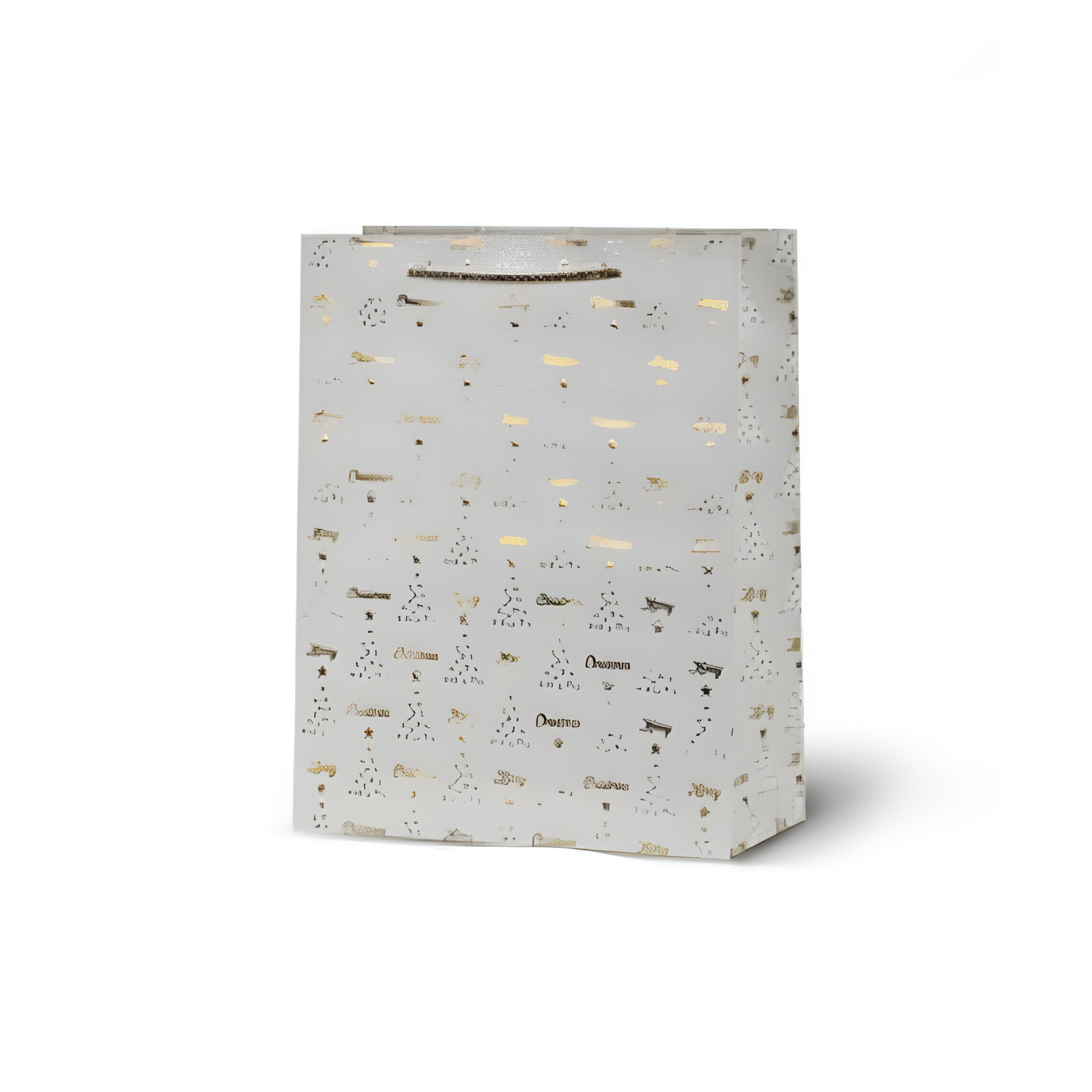 Подарочный пакет Christmas tree 31х42х12 см Белый (24460946)