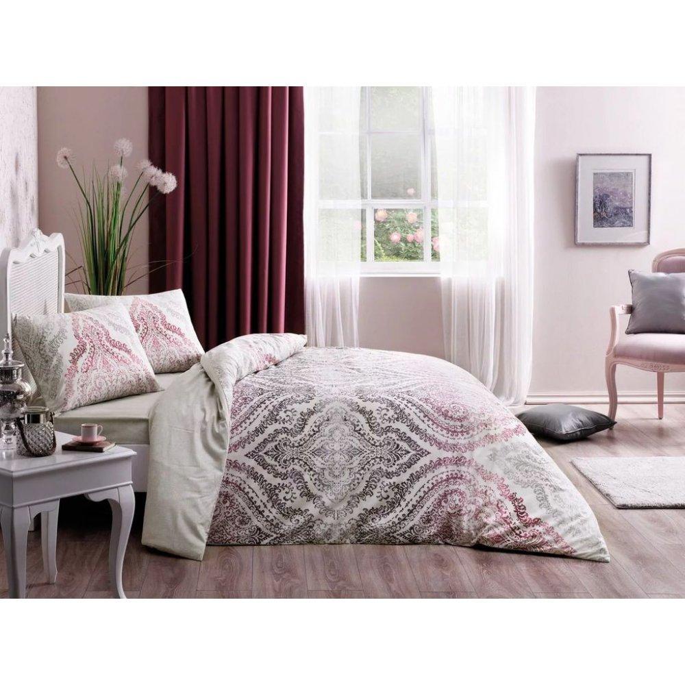 Постельное белье TAC Divina lila v01 евро Лиловый (svt-2000022297042)