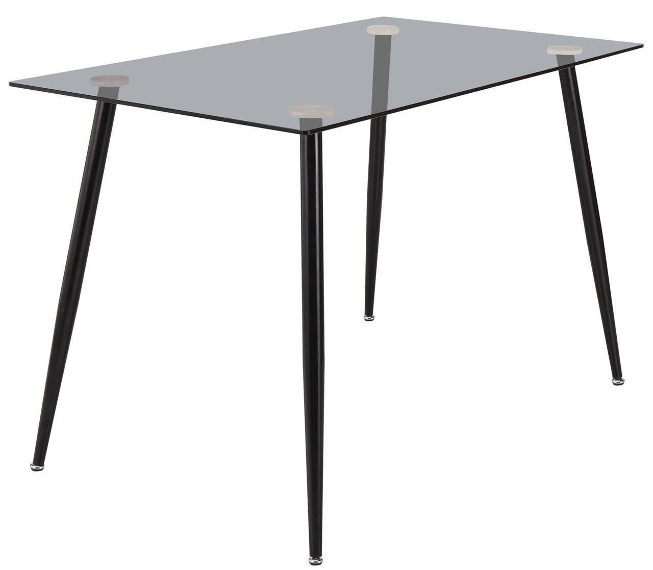 Обідній стіл скляний AMF Umberto для кухні столовий 120х70 см - фото 3 Обідній стіл скляний AMF Umberto для кухні столовий 120х70 см - фото 3