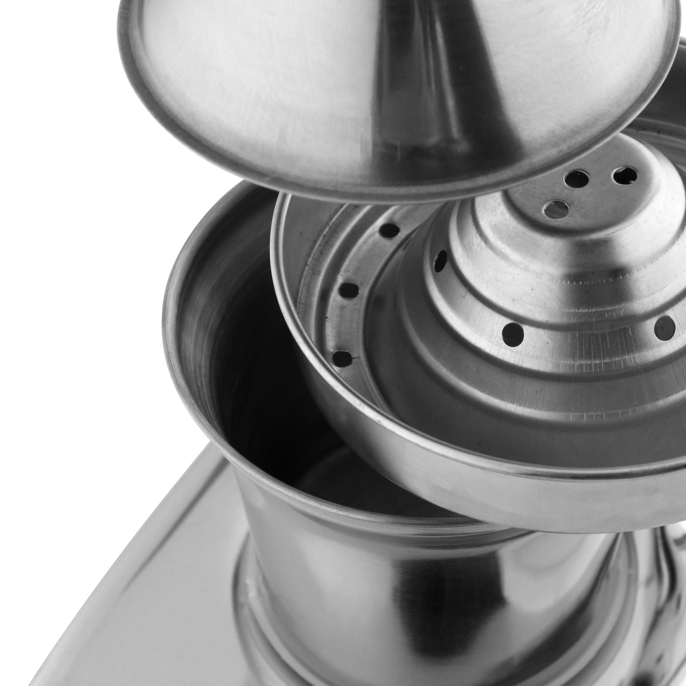 Пресс ручной Axentia чашки/сито из нержавеющей стали для цитрусовых 18,3х13х36 см 250 мл Хром (116787) - фото 16 Пресс ручной Axentia чашки/сито из нержавеющей стали для цитрусовых 18,3х13х36 см 250 мл Хром (116787) - фото 16