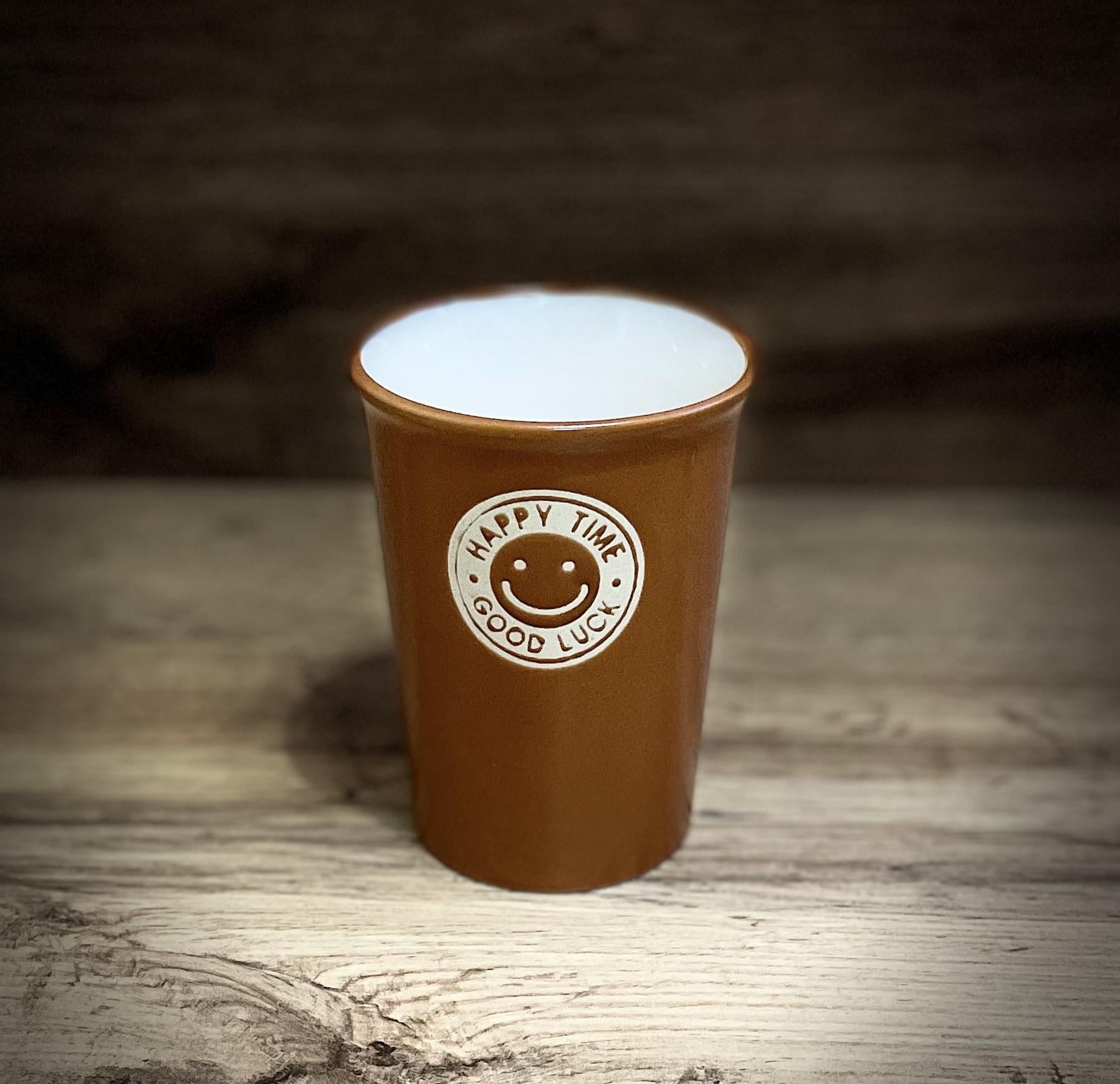 Чашка керамическая Elina Coffee Smile EL-3217 430 мл Brown (313848)