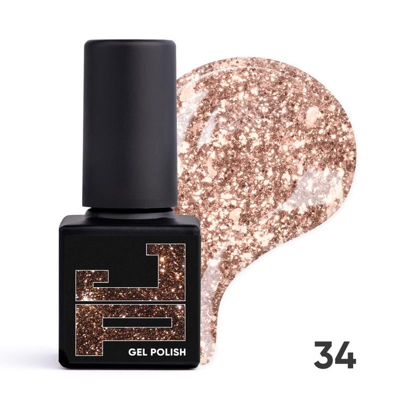 Гель-лак Jerden Proff 5 ml 034 Bronze potal