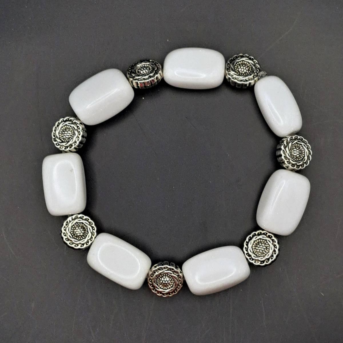 Браслет DARSANA Лилия из натурального камня агат (DRSU1005259)