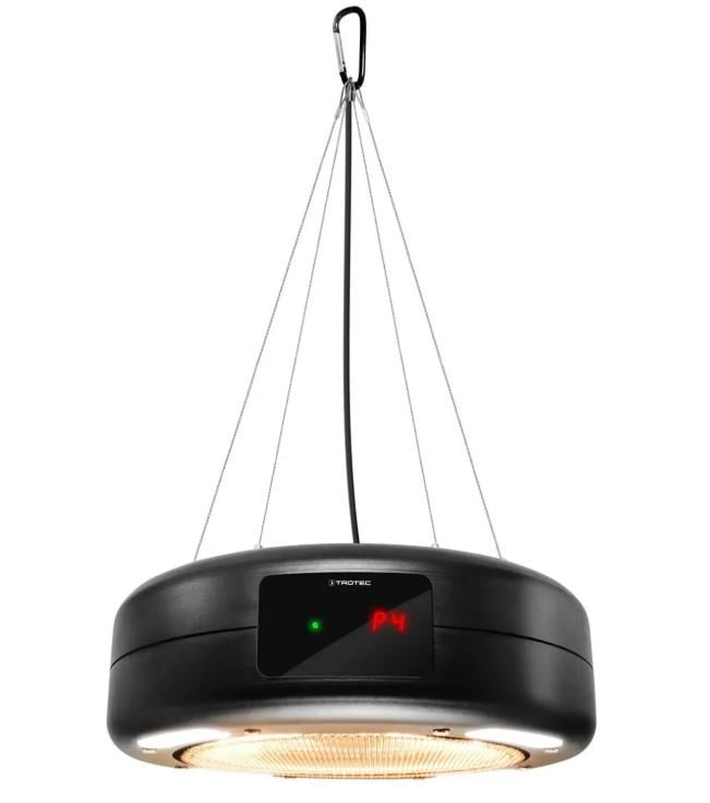 Інфрачервоний обігрівач Trotec IR 1550 SCLED 1500W Black (1410003812)