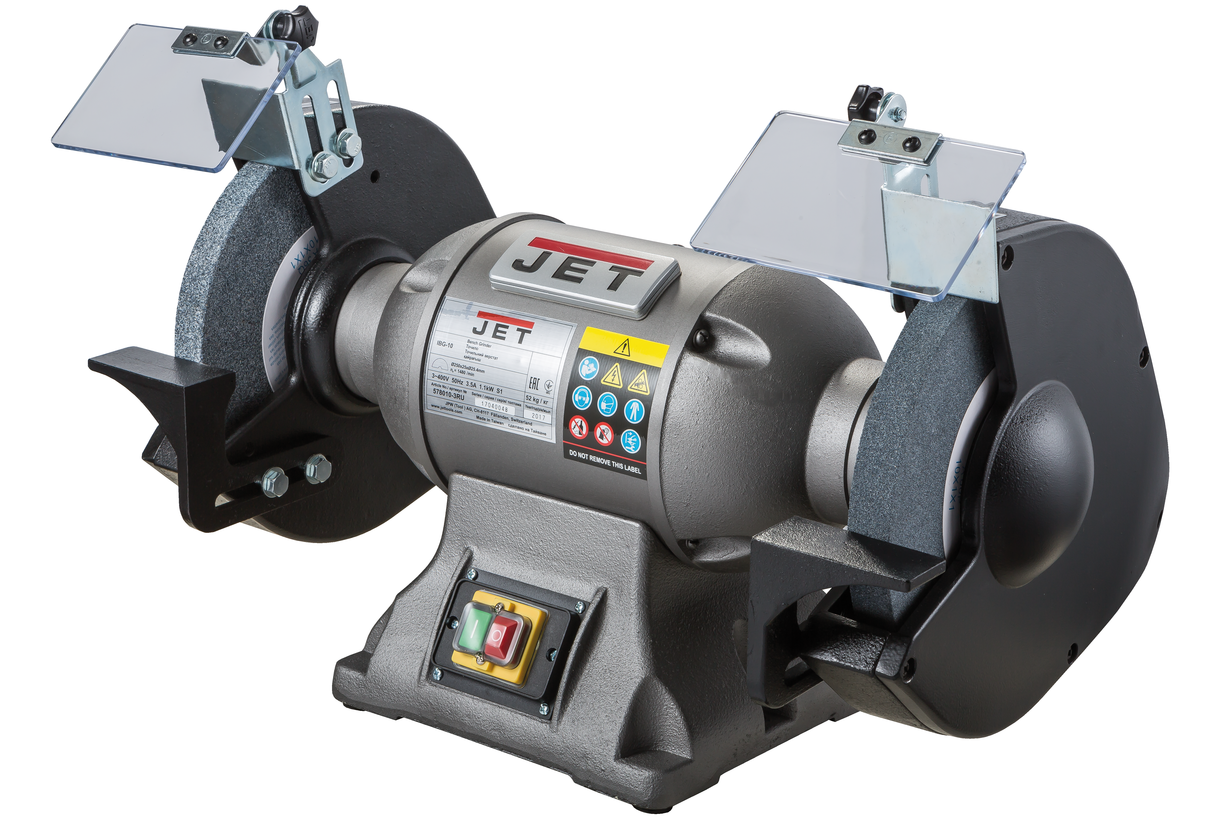 Станок заточный профессиональный JET 230В Ø250х25х25,4/32 мм 1400 об/мин (IBG-10-230)