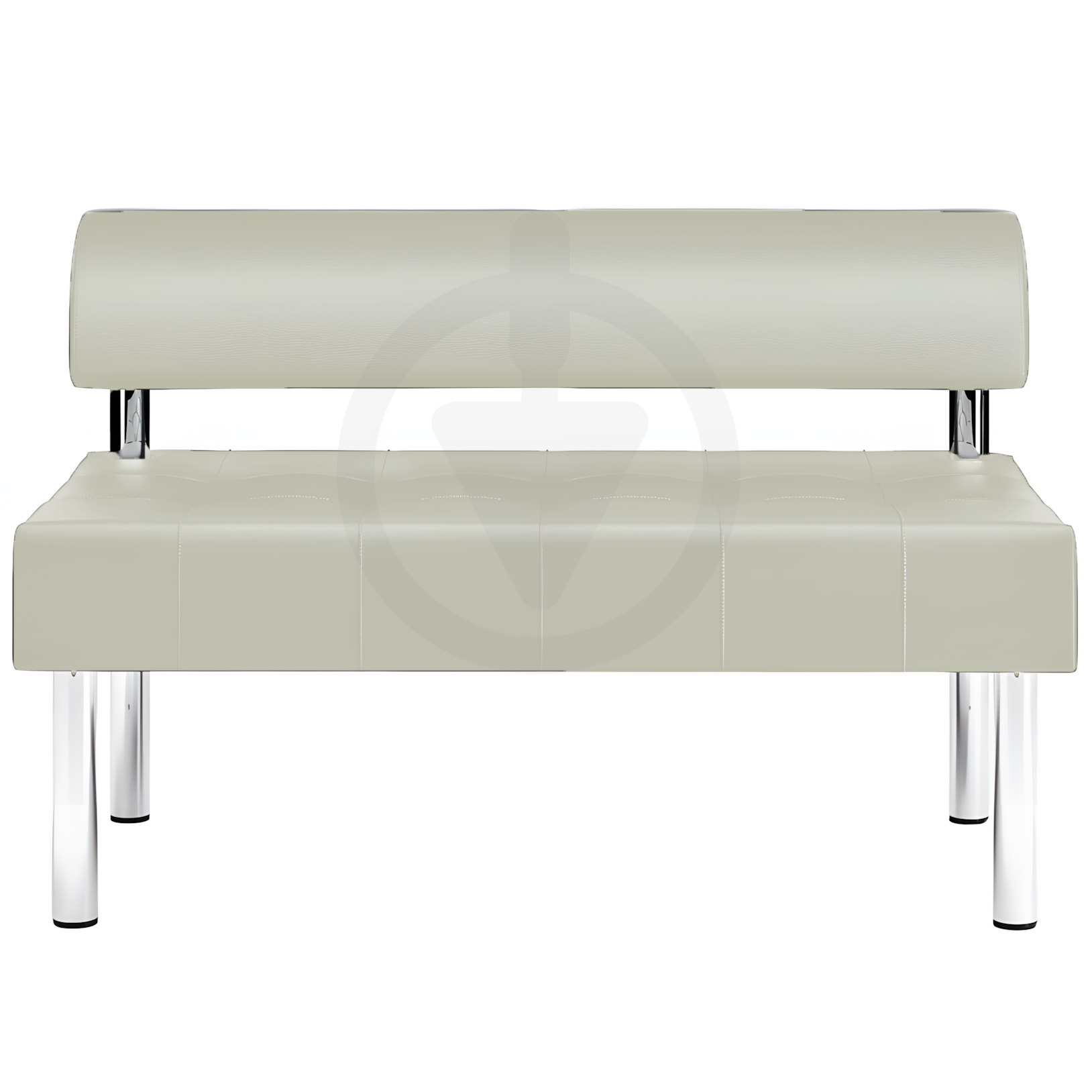 Диван офисный с прошивкой AVVS tech для ожидания/приемной 120 см Бежевый (proshit-noga25-75x120-beige) - фото 2 Диван офисный с прошивкой AVVS tech для ожидания/приемной 120 см Бежевый (proshit-noga25-75x120-beige) - фото 2