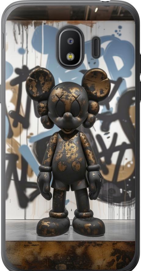 Чехол на Samsung Galaxy J2 2018 Bronze kaws v2 (6098u-1351-42517)