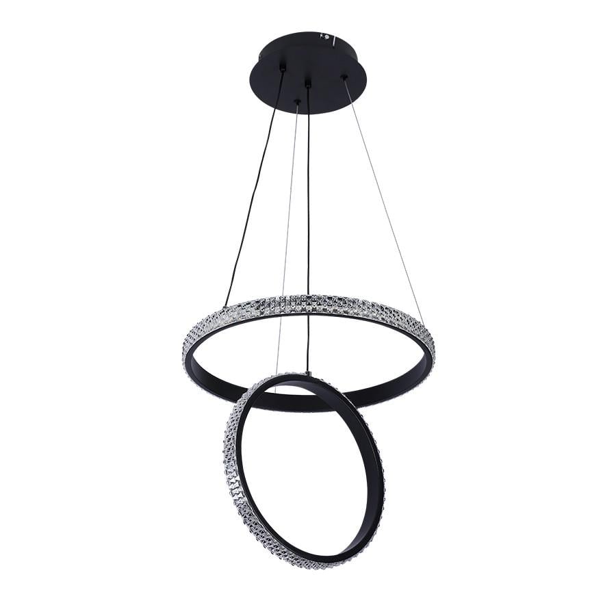 Люстра LED с пультом 7871222 400/300 BK 40W Черный