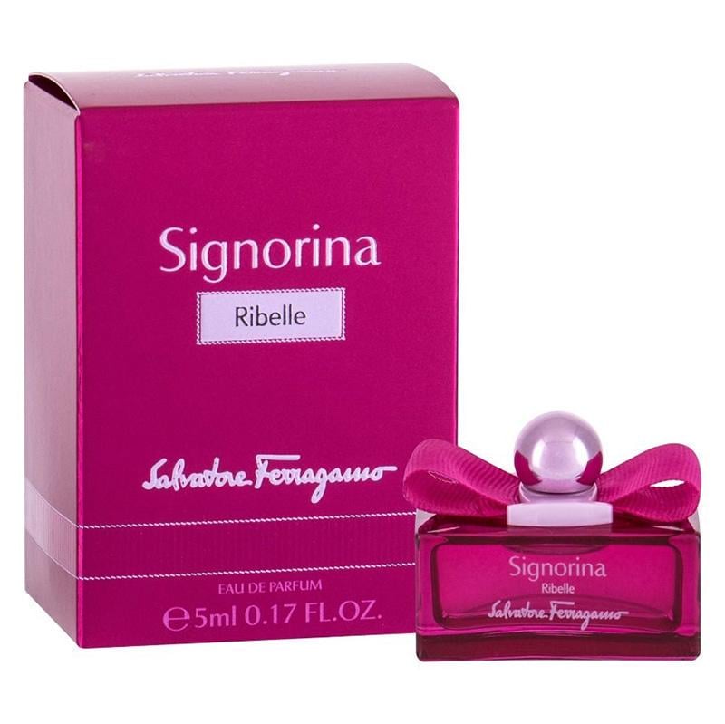 Парфумована вода для жінок Salvatore Ferragamo Signorina Ribelle 5 мл мініатюра (382956) - фото 1 Парфумована вода для жінок Salvatore Ferragamo Signorina Ribelle 5 мл мініатюра (382956) - фото 1