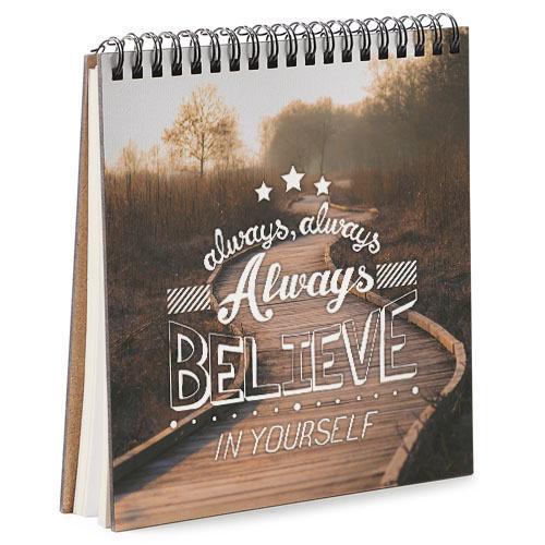 Скетчбук Always believe in yourself 16,7x18 см (BDK_17A108)