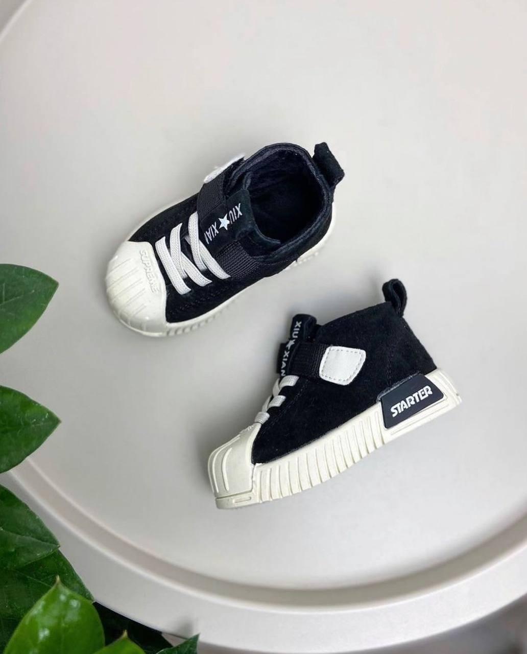 Ботинки осенние детские р. 18 Черный (569)