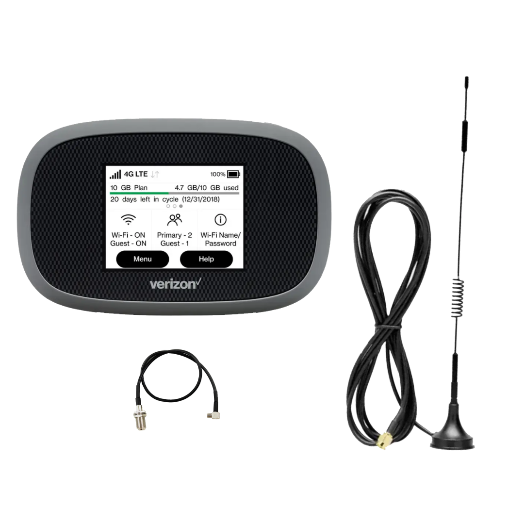 Комплект автомобильный Novatel 8800 роутер Wi-Fi 4G с антенной 9 Дб с кабелем и переходником (22720316)