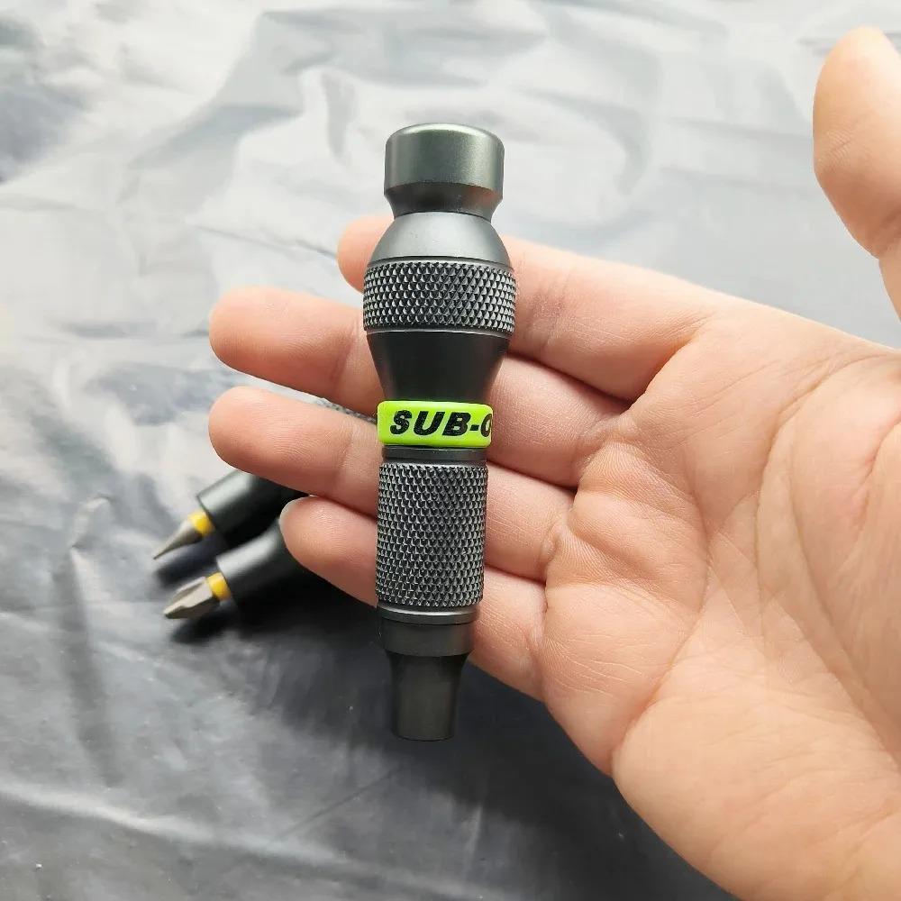 Викрутка-ручка прецизійна з алюмінієвого сплаву для хвостовика 1/4" (660768) - фото 3 Викрутка-ручка прецизійна з алюмінієвого сплаву для хвостовика 1/4" (660768) - фото 3