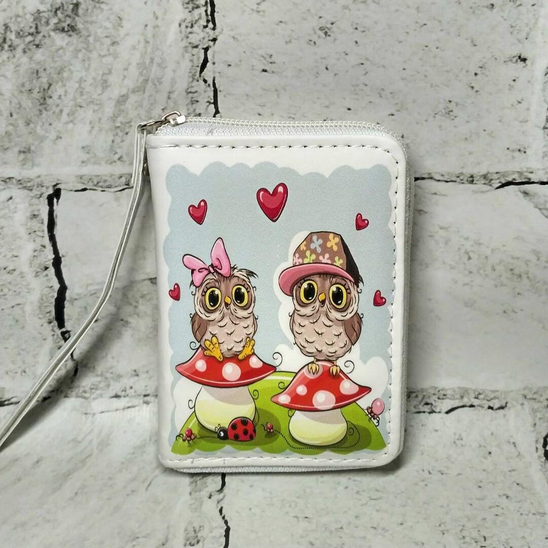 Кошелек детский с рисунком Сова (158-1-4)