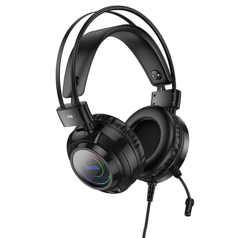 Наушники накладные Hoco W110 Resource USB/3,5 мм 2 м Black (00000073863_1)