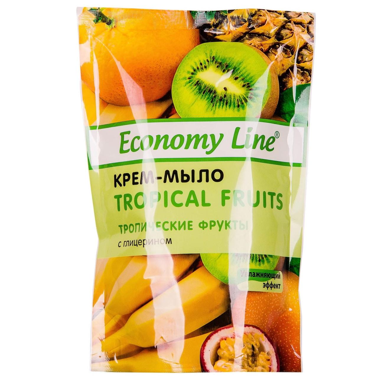 Мило рідке Economy Line Тропічні фрукти дой-пак 460 г (4820020265243)