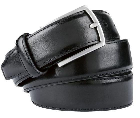 Мужской ремень Livergy кожаный Черный (IAN362446)