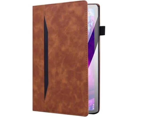 Чехол-книжка Leather Pocket Case для OnePlus Pad 2 Коричневый