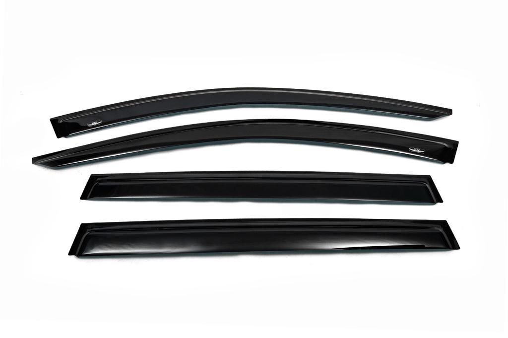 Ветровики Variant HIC для Volkswagen Passat B8 2015-2023 гг. поликарбонат Черный