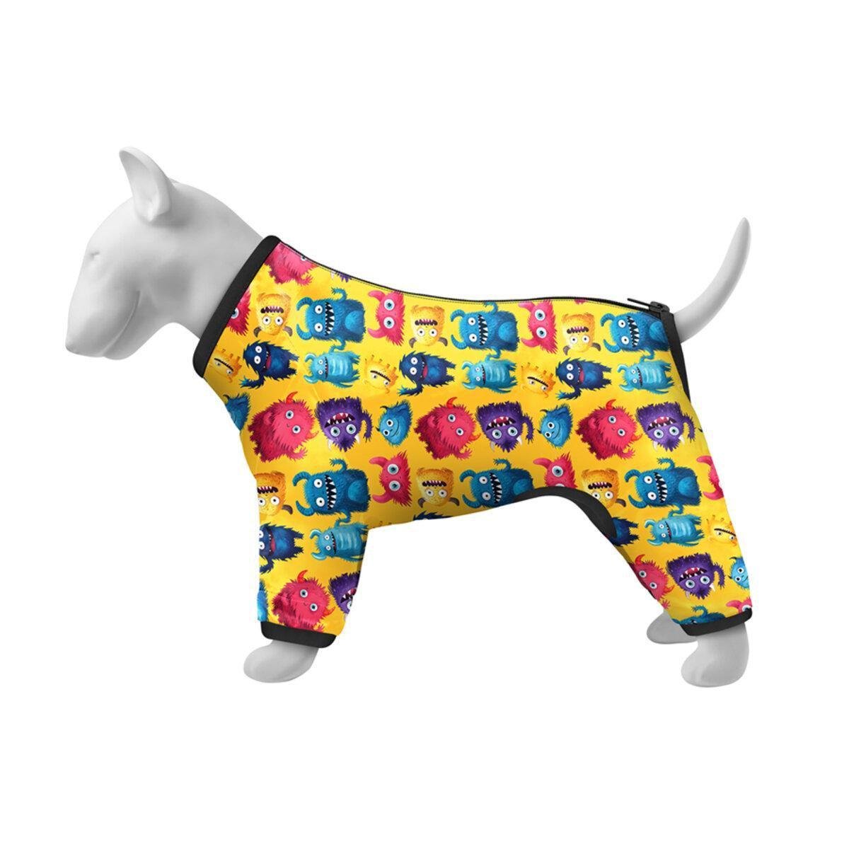 Ветровка для собак Waudog Clothes Мохнатые монстры L50 70-74х47-50 см (395-4050 Col)