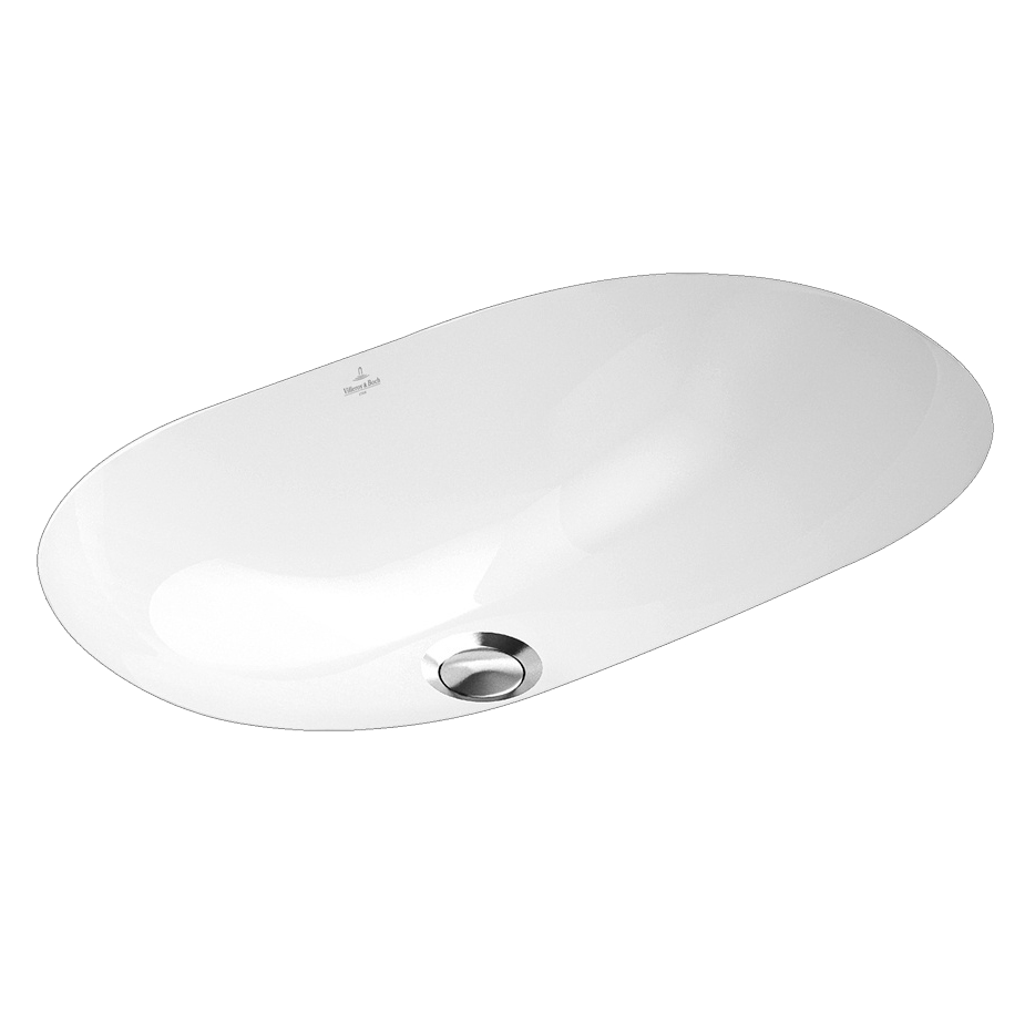 Умывальник встроенный Villeroy&Boch O.novo 60х35 см Белый (41626001) - фото 1