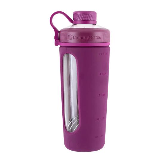 Бутылка-шейкер BlenderBottle Radian Glass 28 oz/820 мл Plum (Glass_Plum _best183)