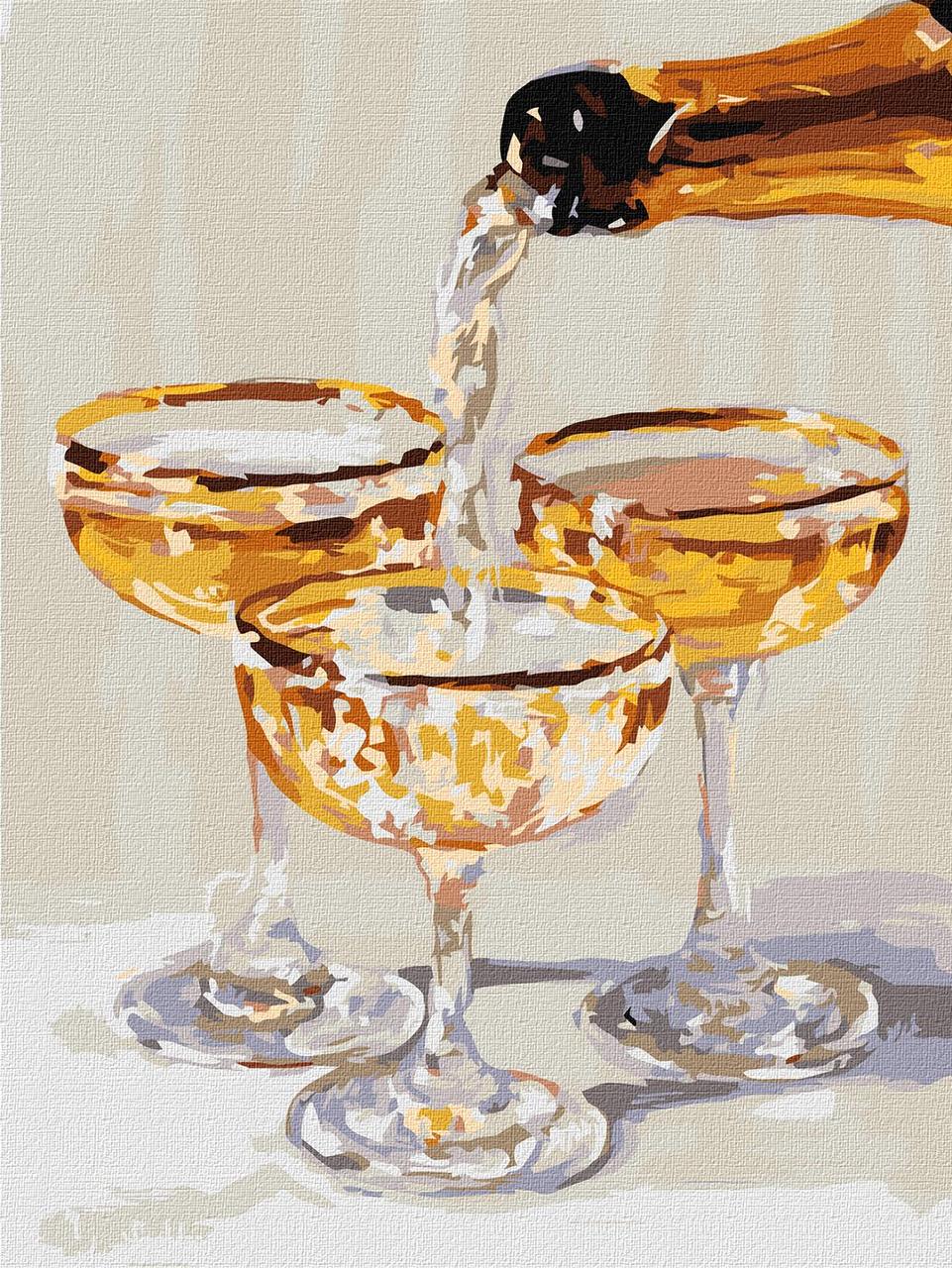 Картина по номерам Ideyka Мгновение для троих 30х40 см (2824290447)