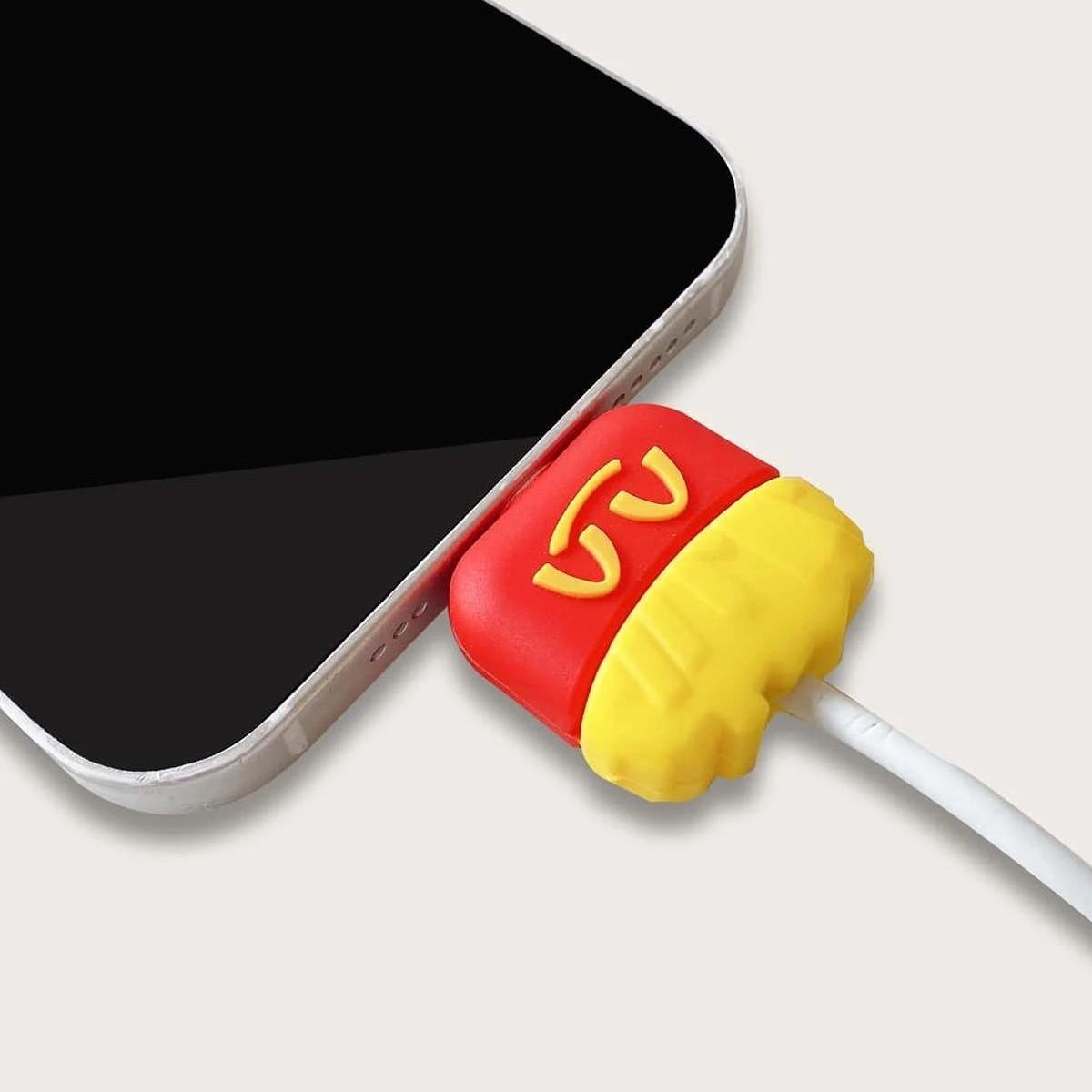 Защита кабеля от перетирания SUNROZ Картошка Фри Мак (A44172) - фото 3 Защита кабеля от перетирания SUNROZ Картошка Фри Мак (A44172) - фото 3