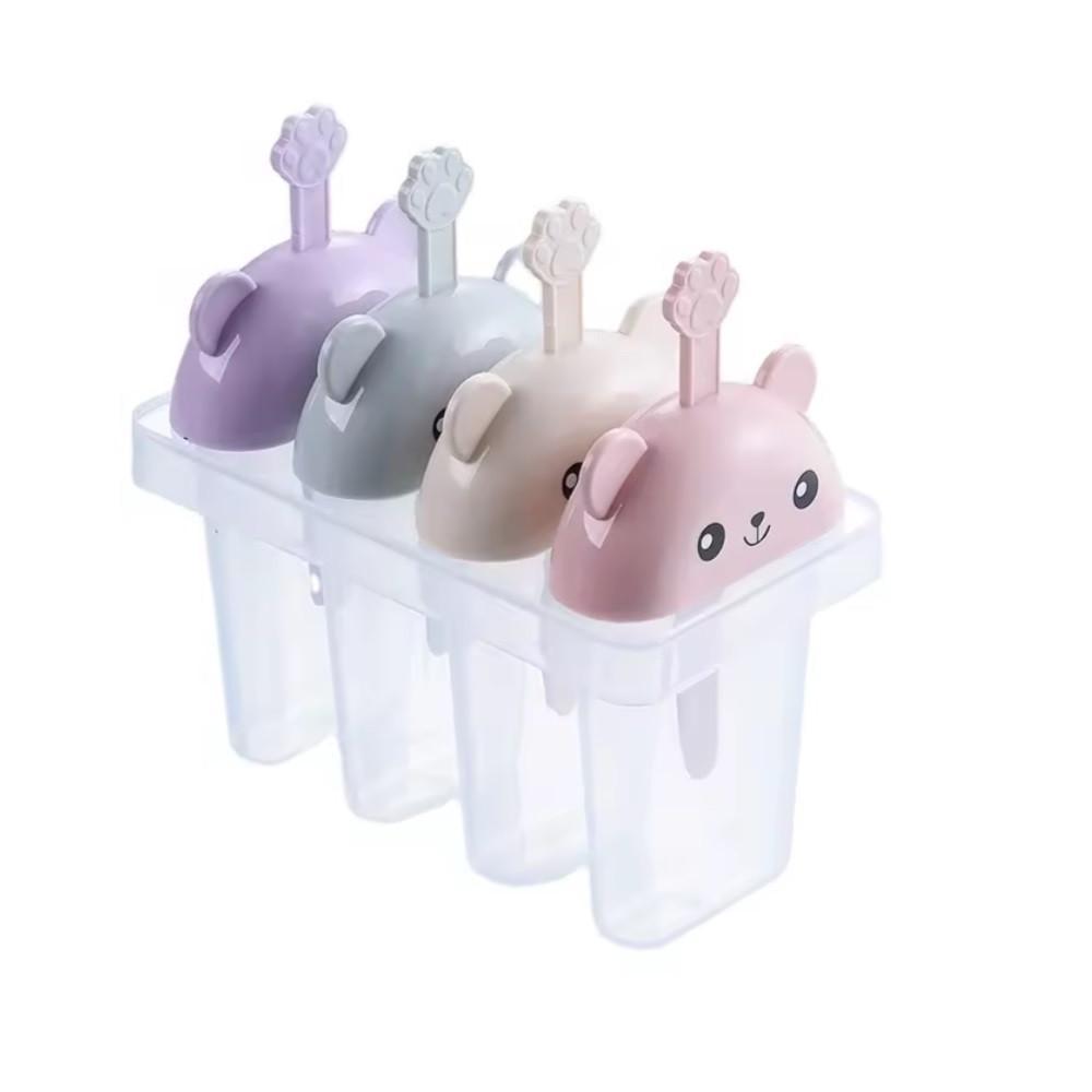 Набор форм для мороженого STENSON пластиковые 4 шт. 15 см (C39810)