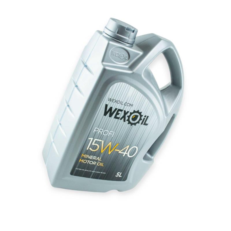 Олива моторна Wexoil 15W-40 Profi SL/CF 5 л (2684193024)
