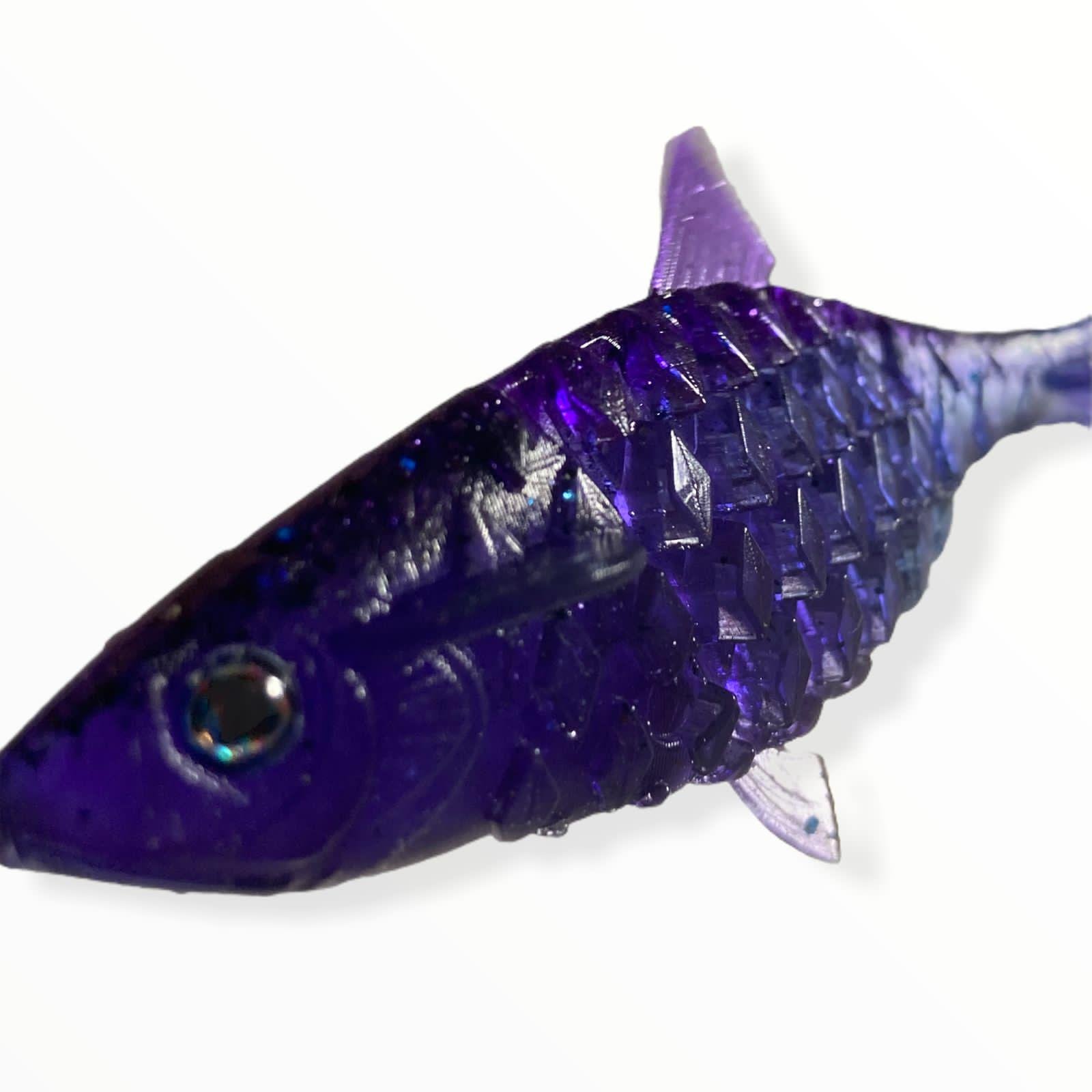 Приманки Big Baits Chebak 3D речная серия 4,0" 2 шт. # 109 Dark Violet (2406109) - фото 4 Приманки Big Baits Chebak 3D речная серия 4,0" 2 шт. # 109 Dark Violet (2406109) - фото 4