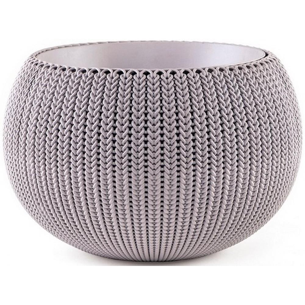 Подвесной горшок для цветов Keter Cozy M With Hanging Set Сиреневый (229538) - фото 2