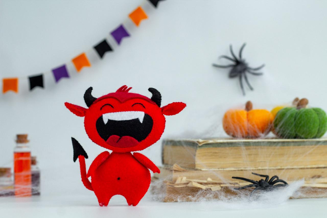 Игрушка Монстрик Дьяволенка 12 см (29528463) - фото 3