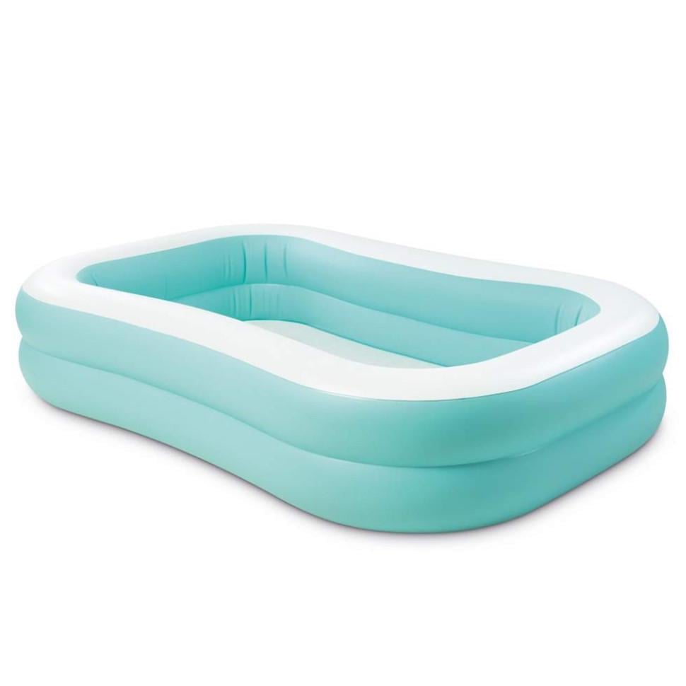 Бассейн детский надувной Intex Aqua SWIM CENTER 229х152х48 см Turquoise (57181)