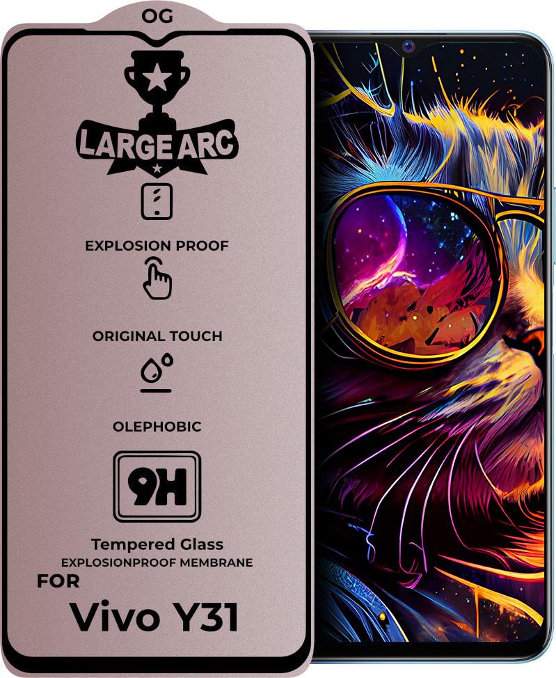 Стекло защитное Large Arc Vivo Y31 Full Glue (31165) Стекло защитное Large Arc Vivo Y31 Full Glue (31165)