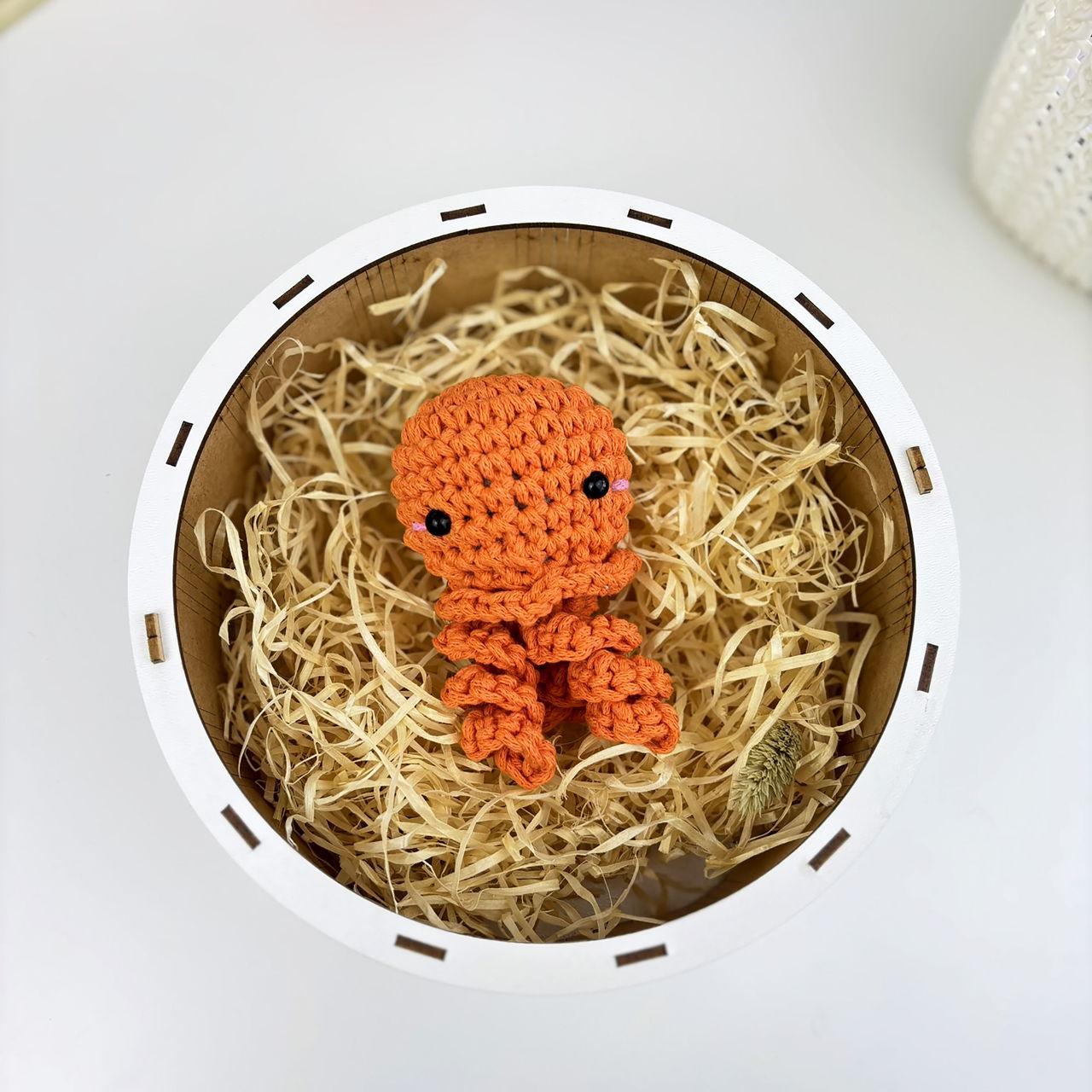 Набір для в'язання гачком медуза 0007 Помаранчевий (162389) - фото 5 Набір для в'язання гачком медуза 0007 Помаранчевий (162389) - фото 5