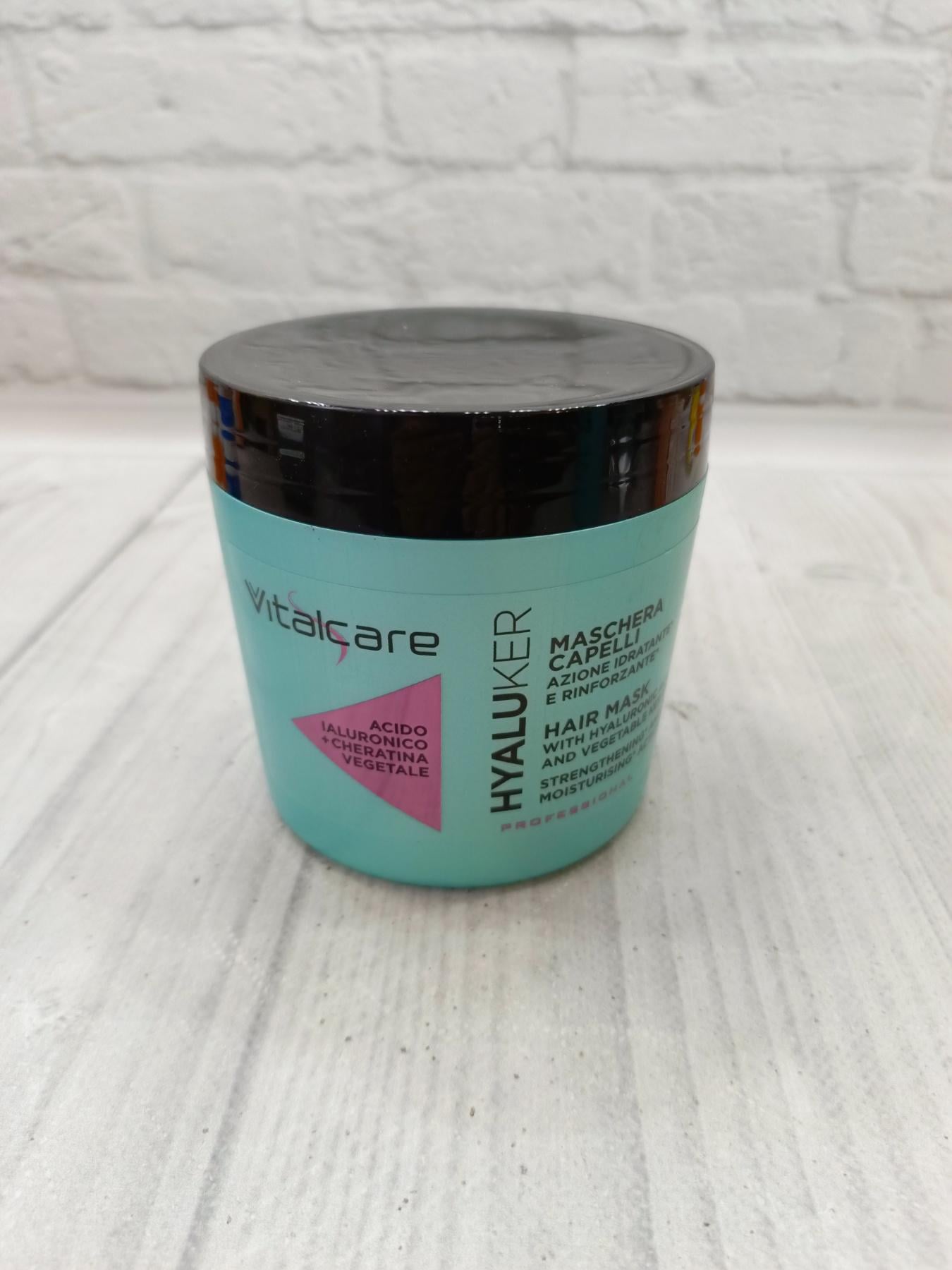 Маска для волос профессиональная Vitalcare Capelli Hyaluker с гиалуроновой кислотой для поврежденных и сухих волос 400 мл (35827705)