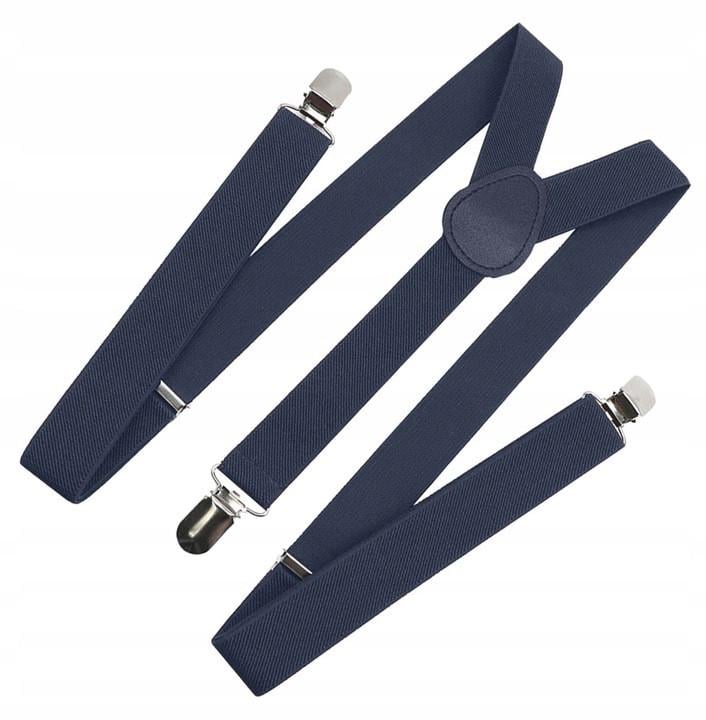 Подтяжки мужские для брюк Martom Темно-синий