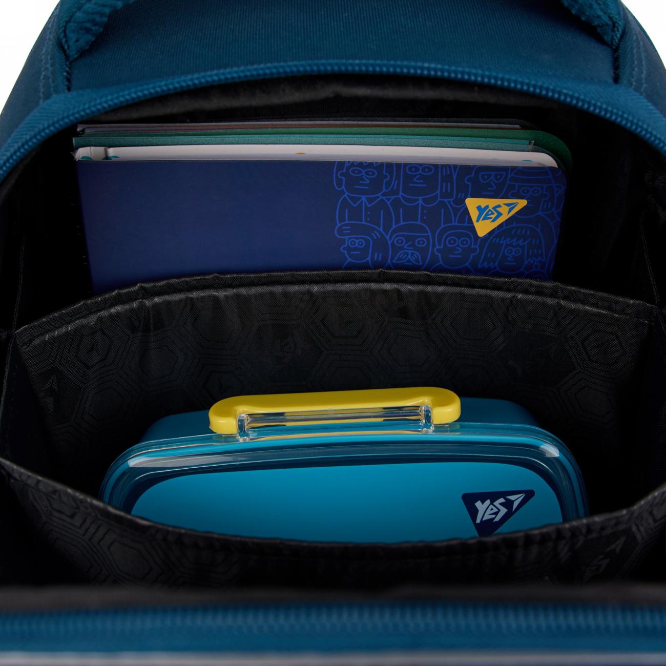 Рюкзак школьный каркасный с ортопедической спинкой YES H-100 Football Game (000995062) - фото 15 Рюкзак школьный каркасный с ортопедической спинкой YES H-100 Football Game (000995062) - фото 15