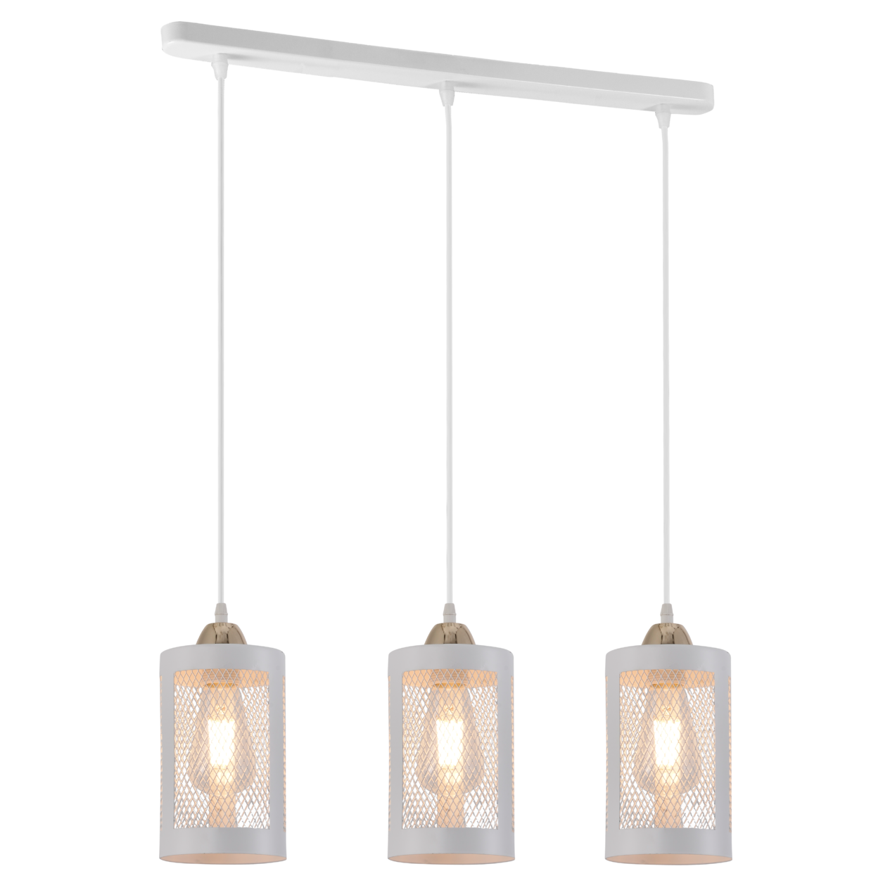 Люстра Sirius на три плафона под лампу Е27 Бело-золотой (XA3224/3 WH+FGD) Люстра Sirius на три плафона под лампу Е27 Бело-золотой (XA3224/3 WH+FGD)