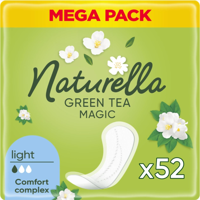 Прокладки щоденні Naturella Normal Green Tea Magic 52 шт. (8001090603883)