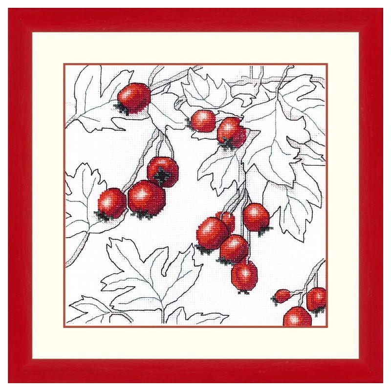 Набор для вышивания крестиком Чарівна Мить М-243 Боярышник (21301)