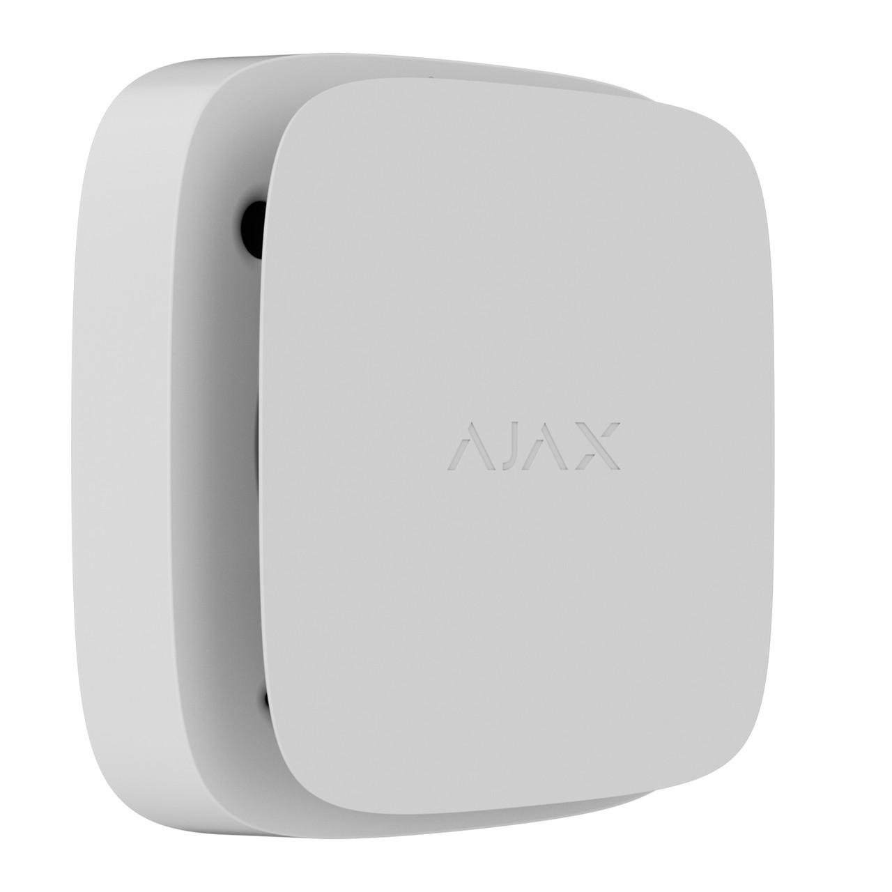 Датчик пожарный беспроводной Ajax FireProtect 2 RB Heat/Smoke со сменными батареями Белый (2371437536)